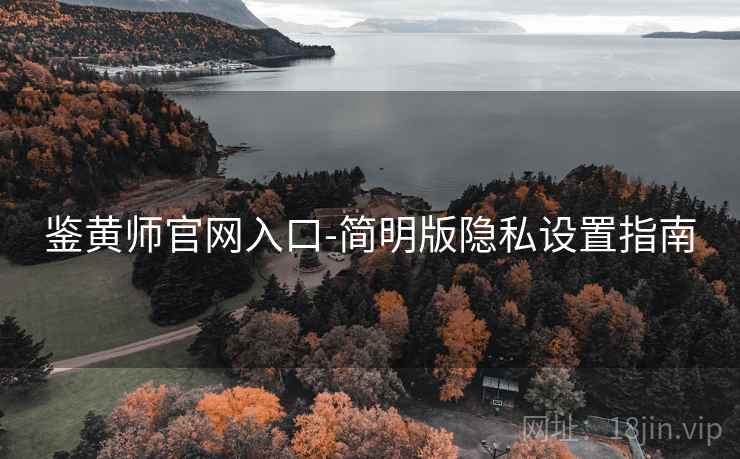 鉴黄师官网入口-简明版隐私设置指南 鉴黄师官网入口-简明版隐私设置指南